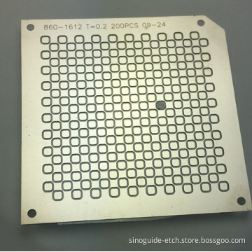 Added Value Technologies Accepted Metal Etching Supplies No Bridge Etching Part Cellphone Stiffener